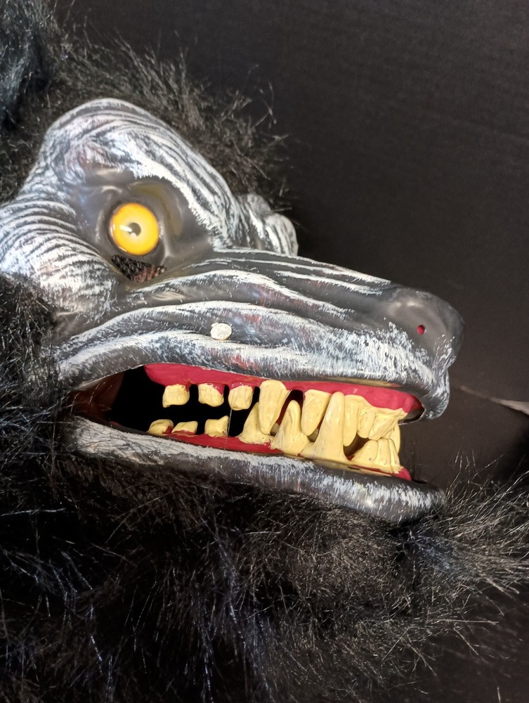 Halloween Werewolf Mask Movable Jaw Full Head Pullover
