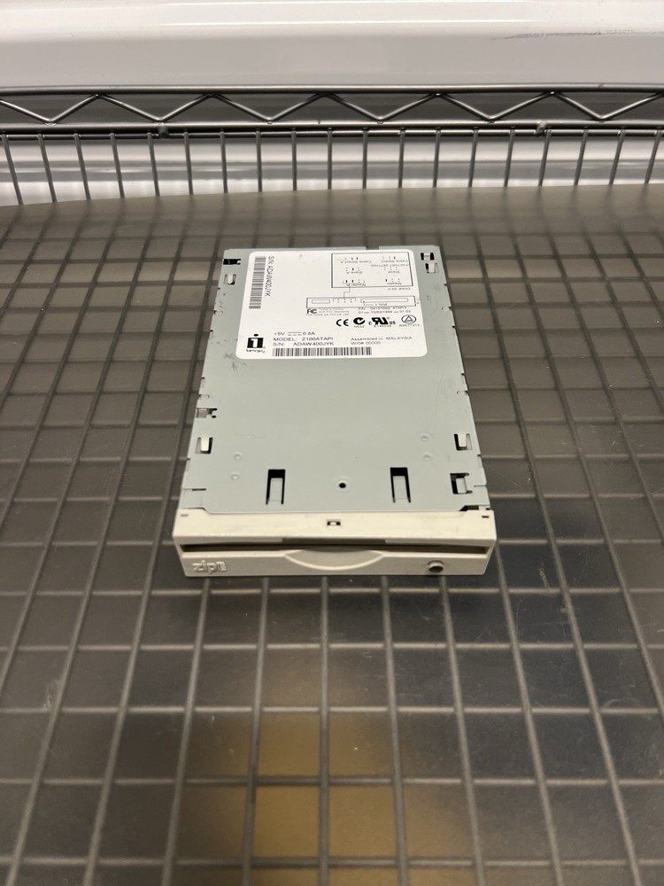 Untested Iomega ZIP 100 Z100ATAPI 100MB 3.5" Zip Drive Internal