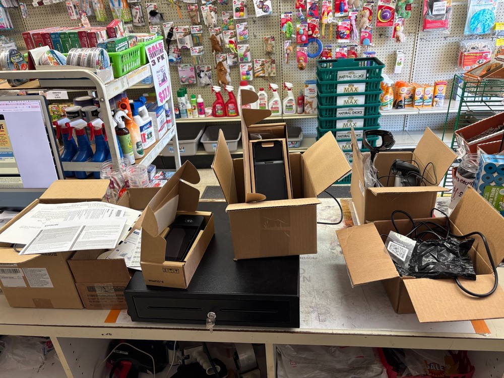 Lightspeed POS Bundle For Desktop Computers W Supplies Used