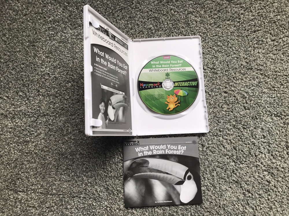 Newmark Interactive Whiteboard Resources Science Vol. 2 5 CD-ROM Set VG Cond