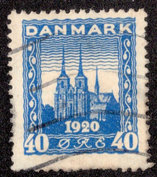 Denmark Scott 160 Used.