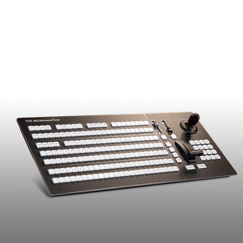 TYST VMIX Broadcast Switcher Panel 4M/E Advanced Panel Wipe Slow Motion Playback
