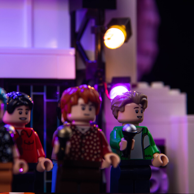 LocoLee LED Light Kit for Lego 21339 BTS Dynamite Creative Decor Lighting Set