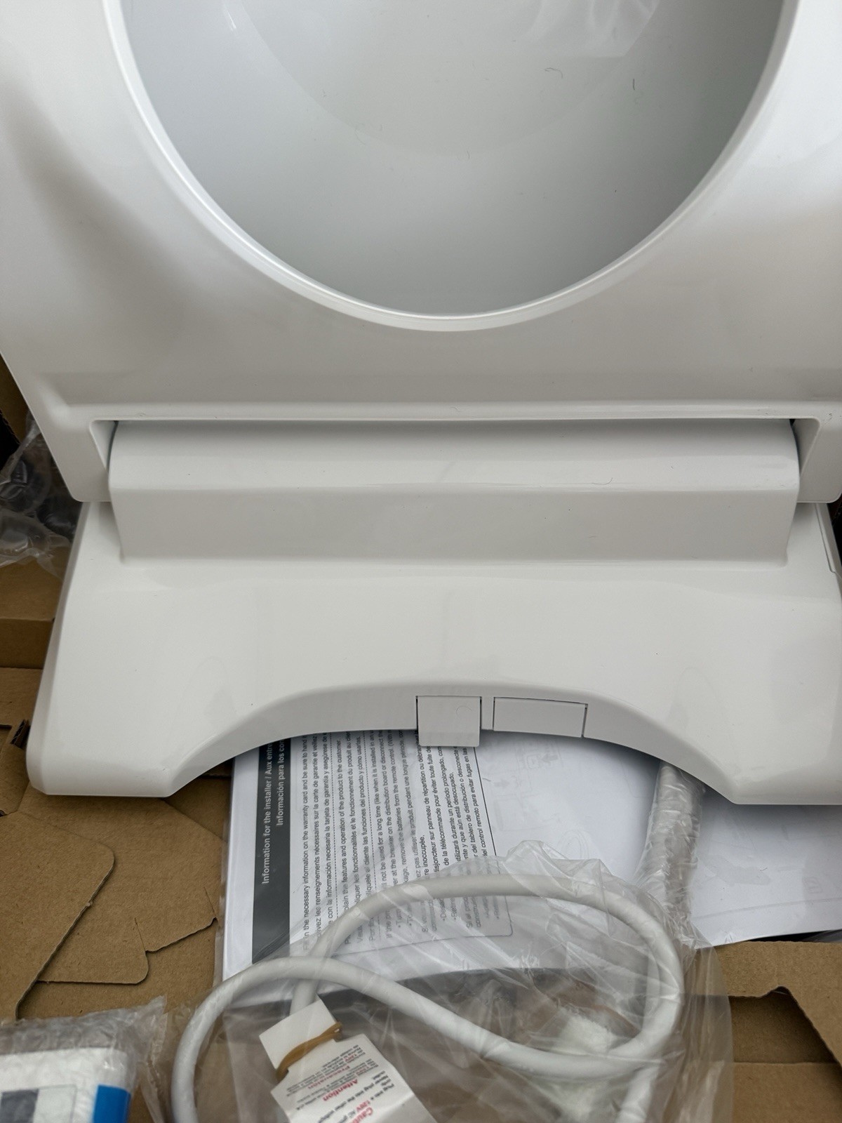 TOTO WASHLET C5 Elongated Electronic Bidet Seat - Cotton #SW3084