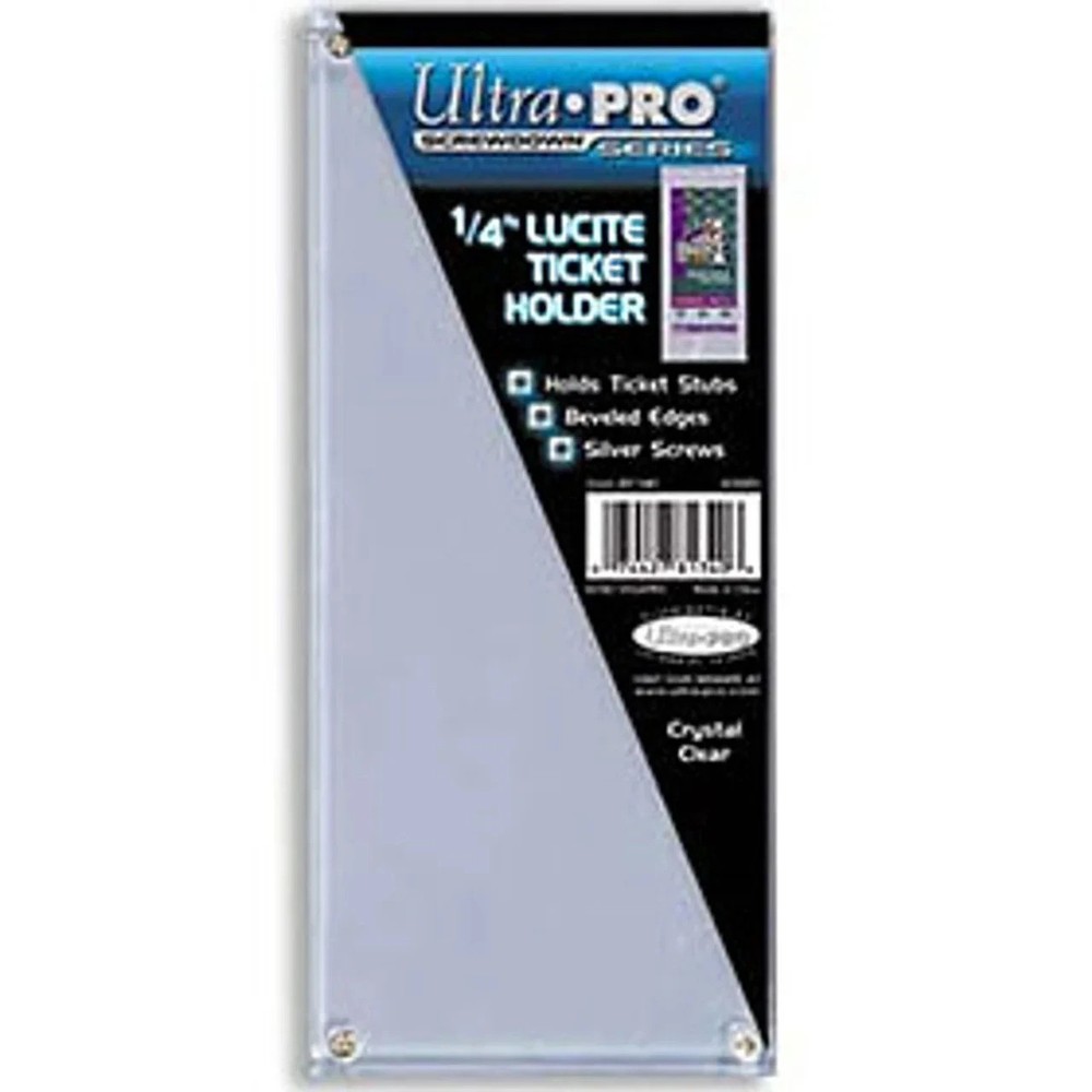 Ultra Pro 1/4" Lucite Ticket Holder