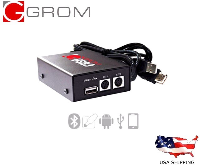 BLUETOOTH AUX ADAPTER for RANGE ROVER L322 2003 2004 GROM AUDIO ANDROID iPHONE