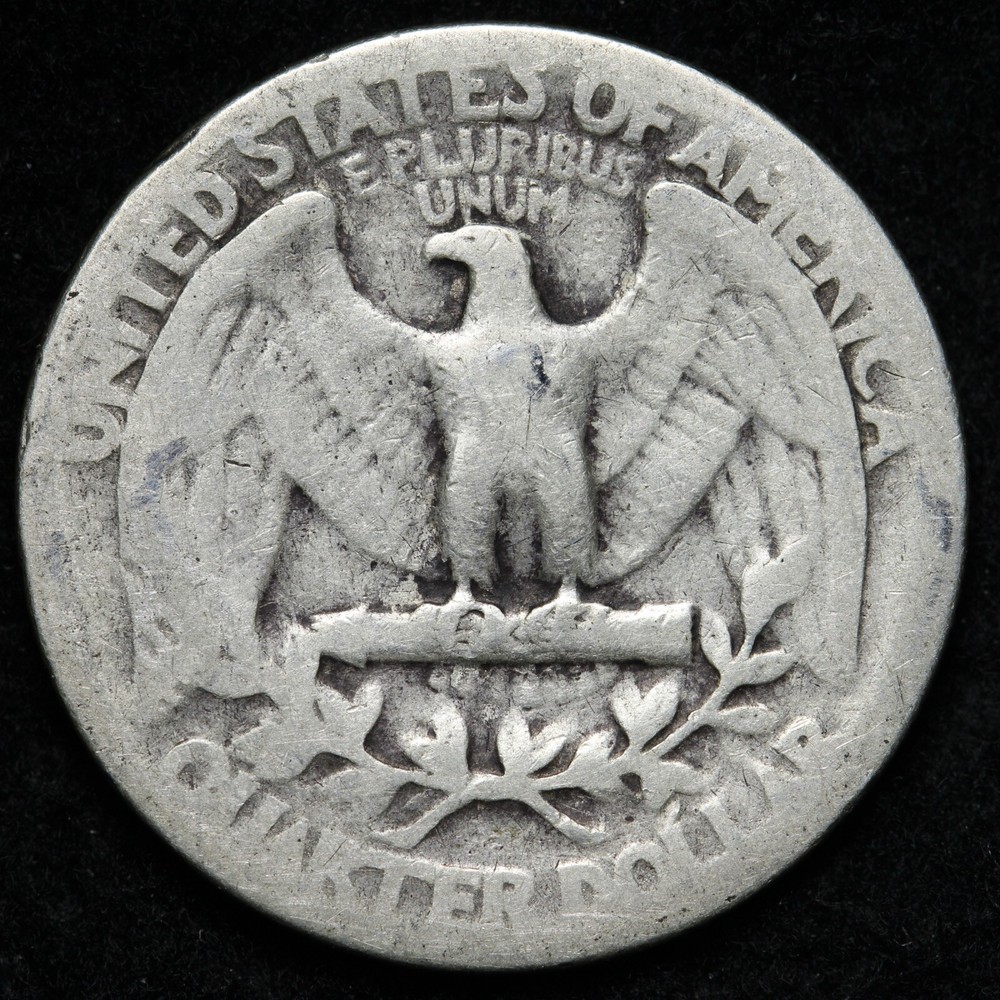 1934 DDO Washington Silver Quarter FINE E217 T