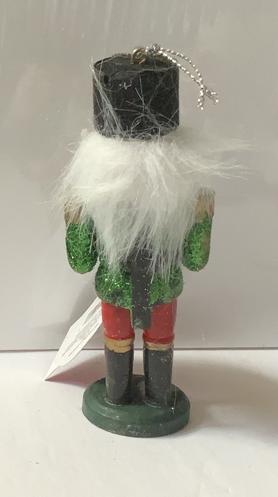 Holiday Time Nutcracker Green Solider