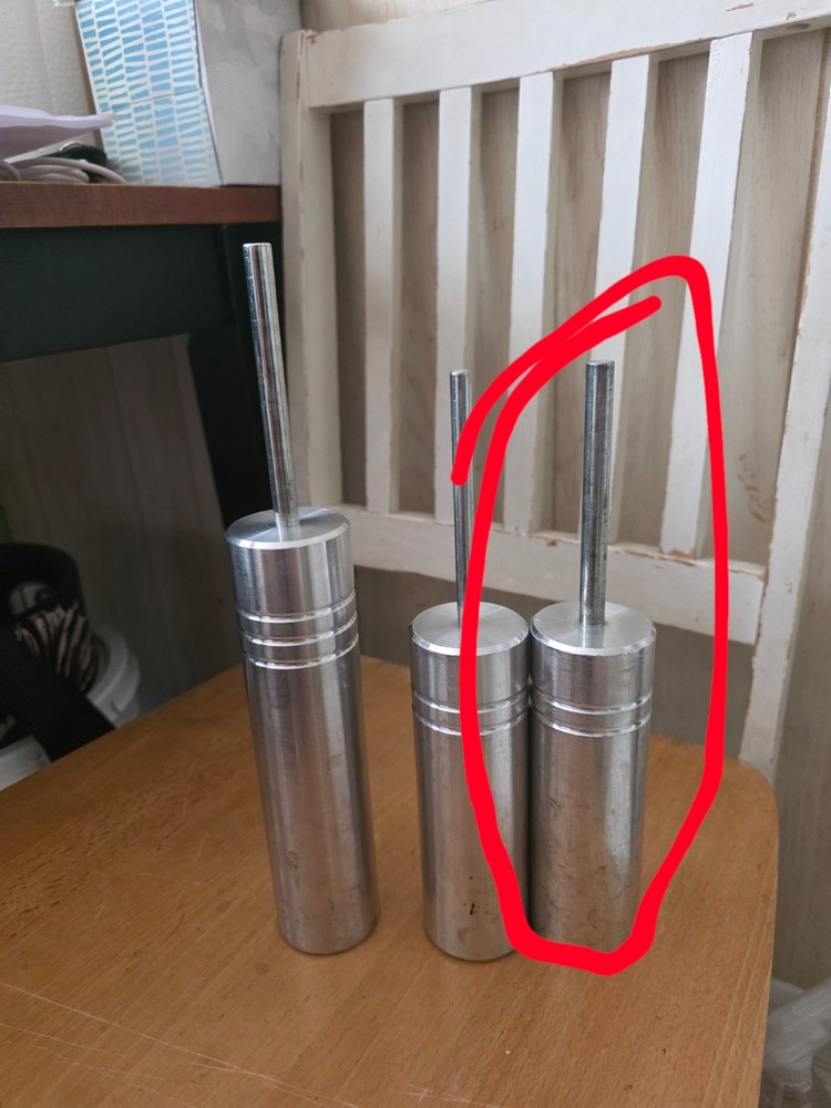 The Original 2" GymPin Cable Stack Extender (10MM POLISHED VARIANT)