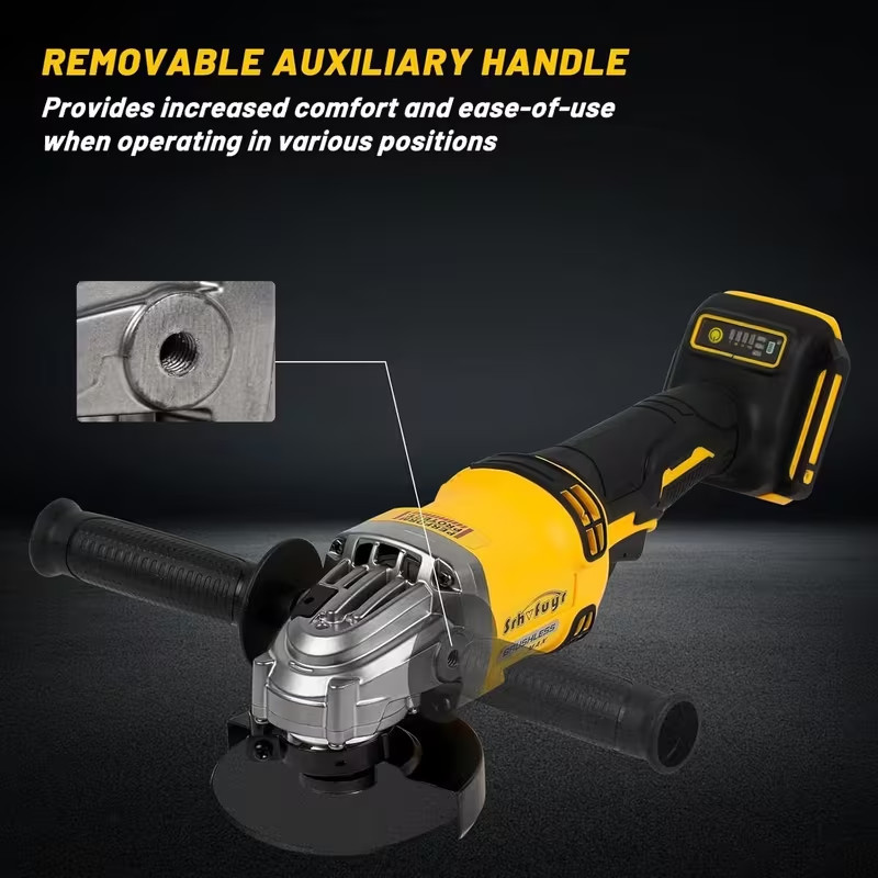 brushless angle grinder for 20v DeWalt batteries