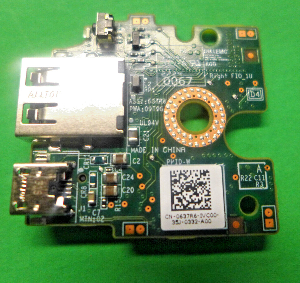 Genuine Dell EMC PowerEdge R6525 Right Control Ear Panel Board 637R6