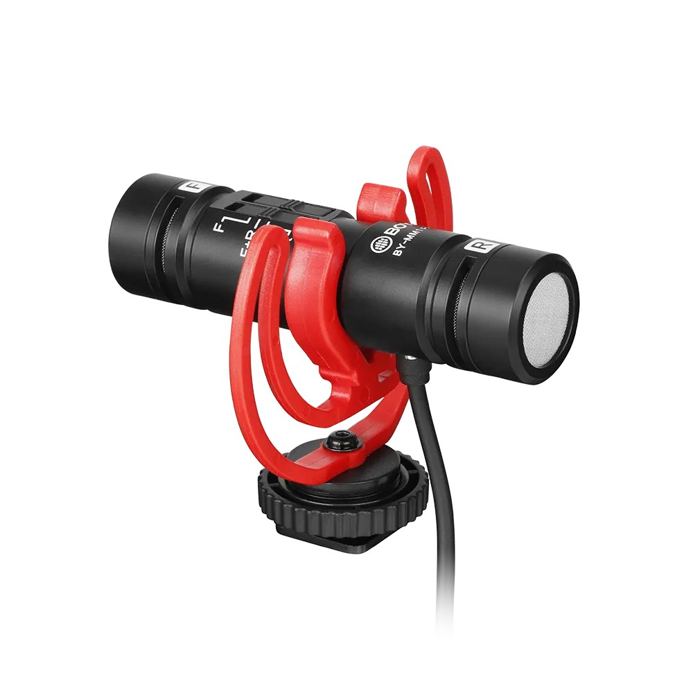 BOYA BY-MM1 PRO Double Capsule Condenser Microphone Mic for Camera Phone Tablet