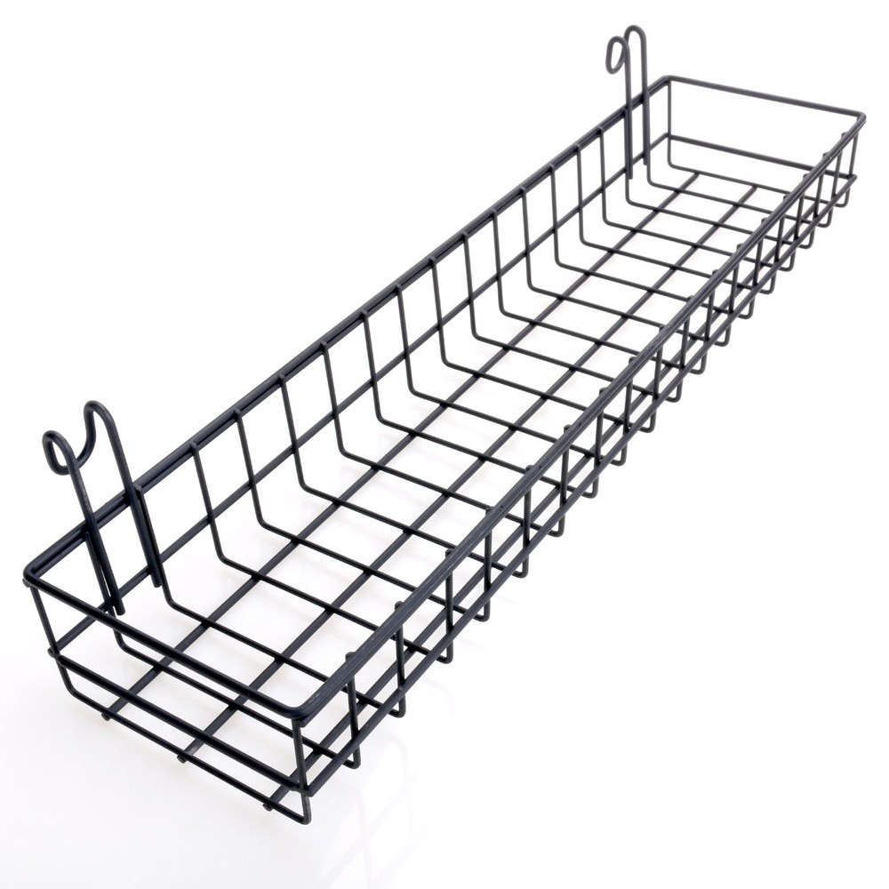 Hanging Basket for Wire Wall Grid Panel, Multi-Function Wall Storage and Disp...