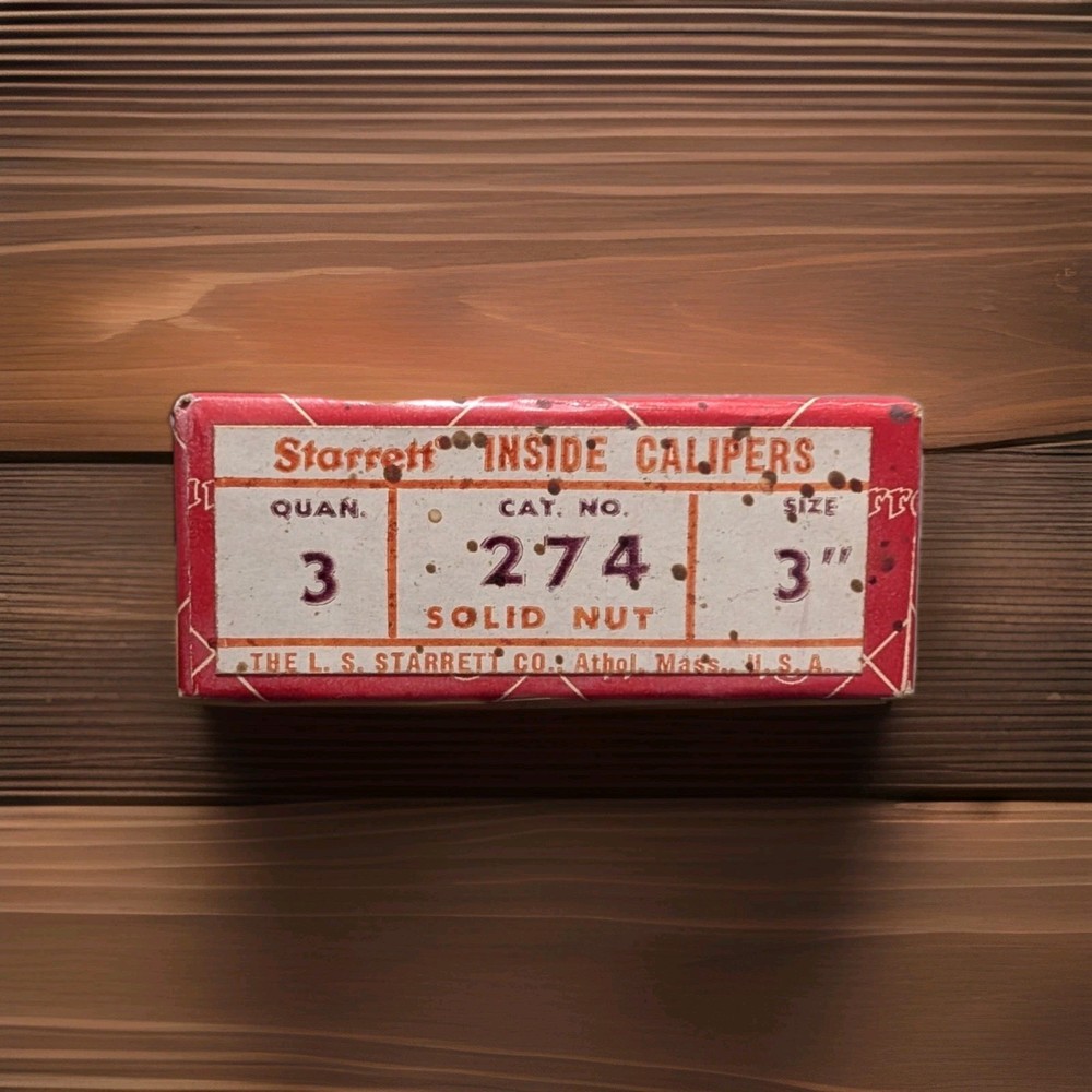 Starrett 274-3 Inside Calipers