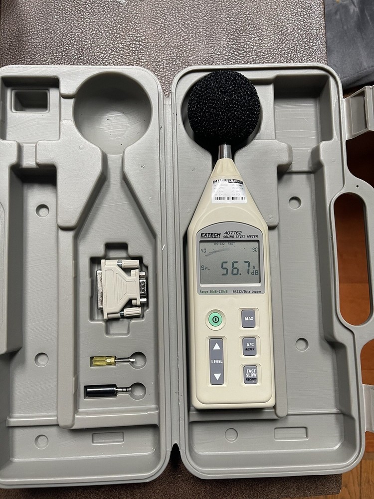 Extech Sound 407762 Level Meter RS-232/Datalogger