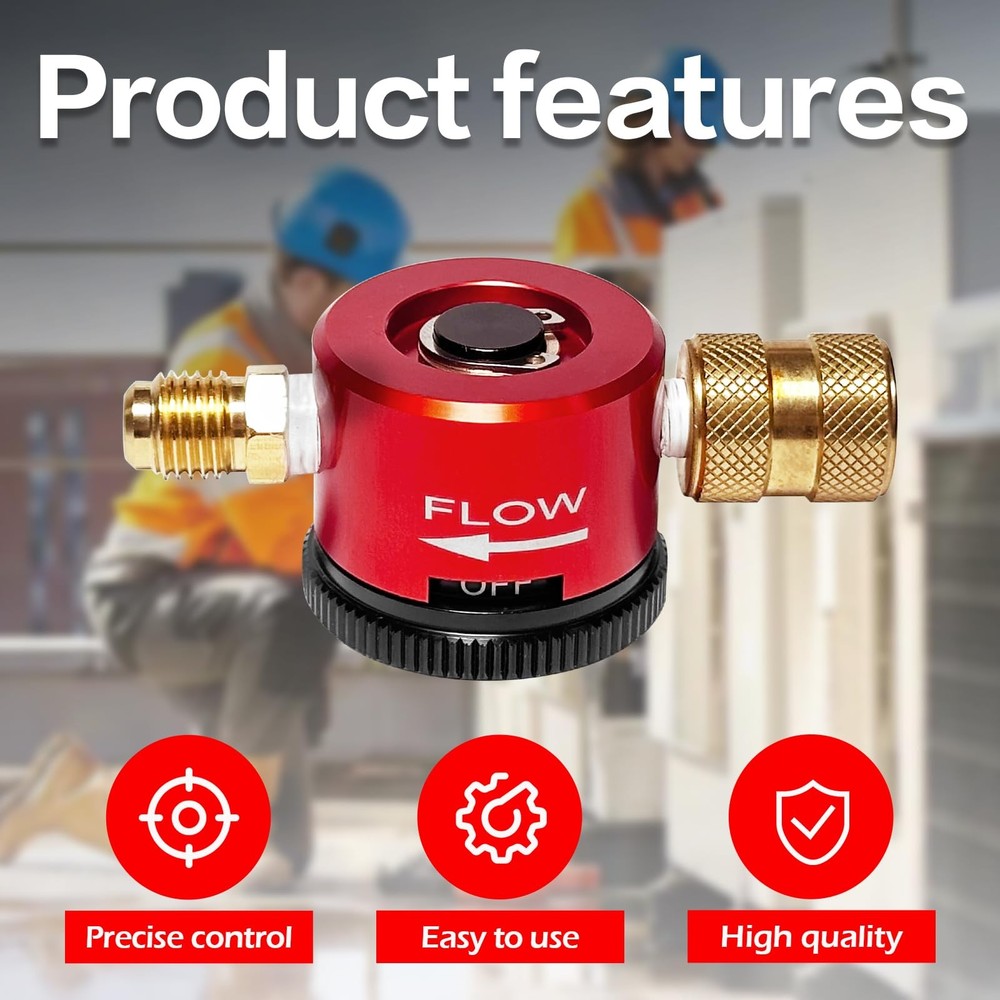 Nitrogen Purge Regulator Tool for HVAC Kit, Purge...