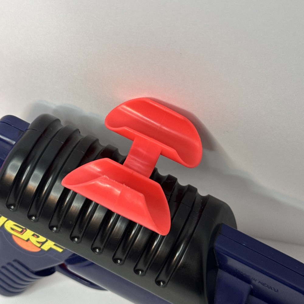 Kenner Nerf Sharp Shooter Single Shot Pull Back Dart Gun Blaster No Darts 1993