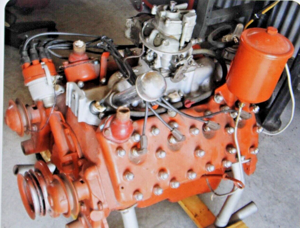 2 ENGINE SPECIAL "CLASSIC OLD SCHOOL" FLAT HEAD FORD & CHRYSLERS " FIREDOME V-8