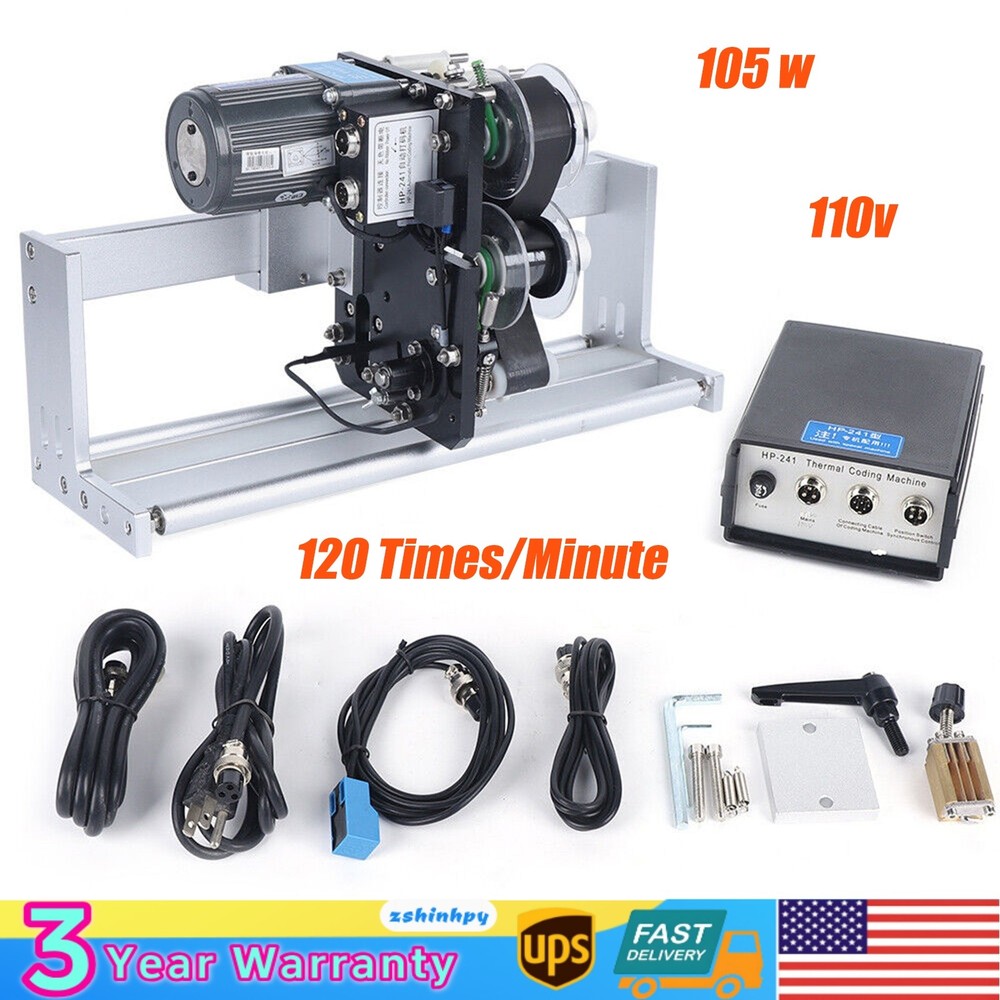 Automatic Coding Machine Hot Code Printer for Ribbon Date Batch Number HP-241