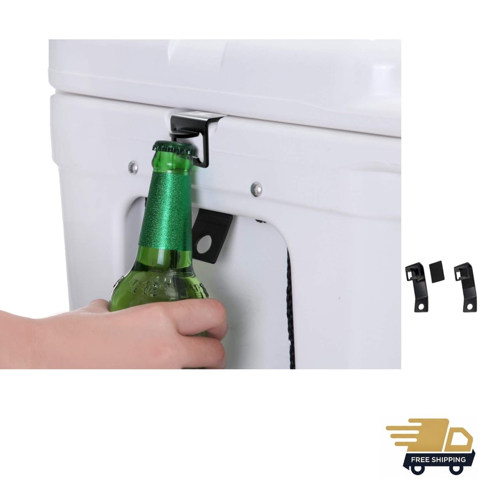 Rust-Resistant Yeti Cooler Lock Bracket - Secure and Durable with Bottle Opener