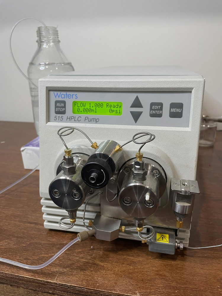 Controller hardware for Waters 515 HPLC Pump, DIY converter, python scripts