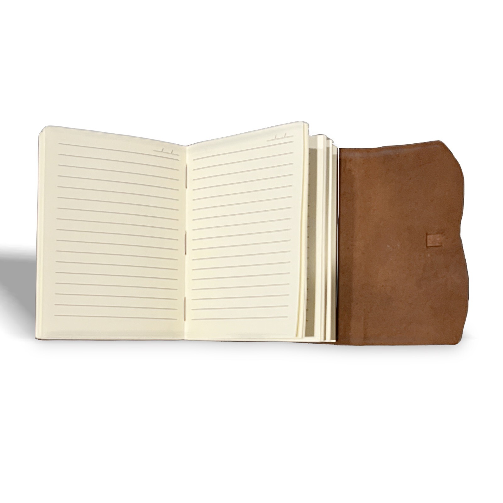 100% Genuine Leather 7”x5” Journal Sketchbook Rustic Notebook Handmade 240 pg.