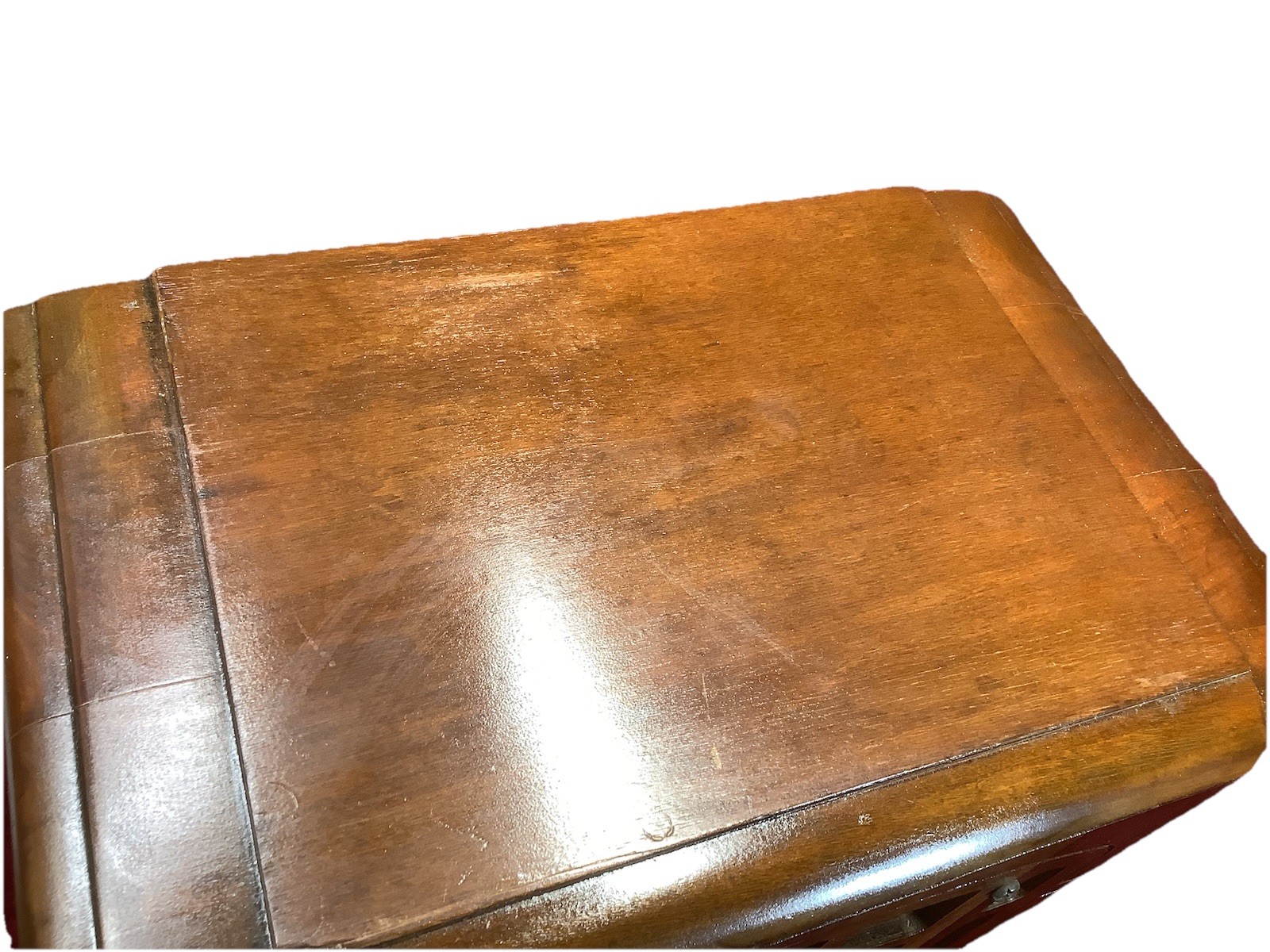 1936 RCA Model 6T2 Tube Type Tombstone Wood Radio Works Good Condition BC SW