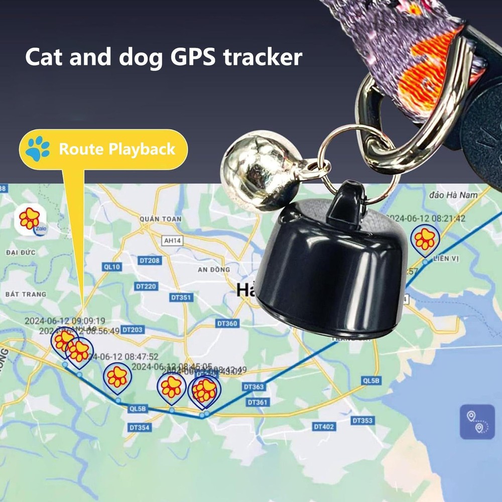 Dog GPS Tracker Small Cat Locator Smart Portable GPS Tracker Device For Nice