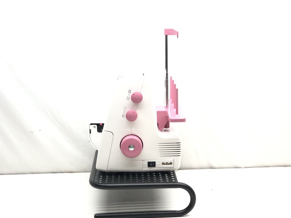 Janome 793PG Anniversary Edition Pink Thread Serger Sewing Machine