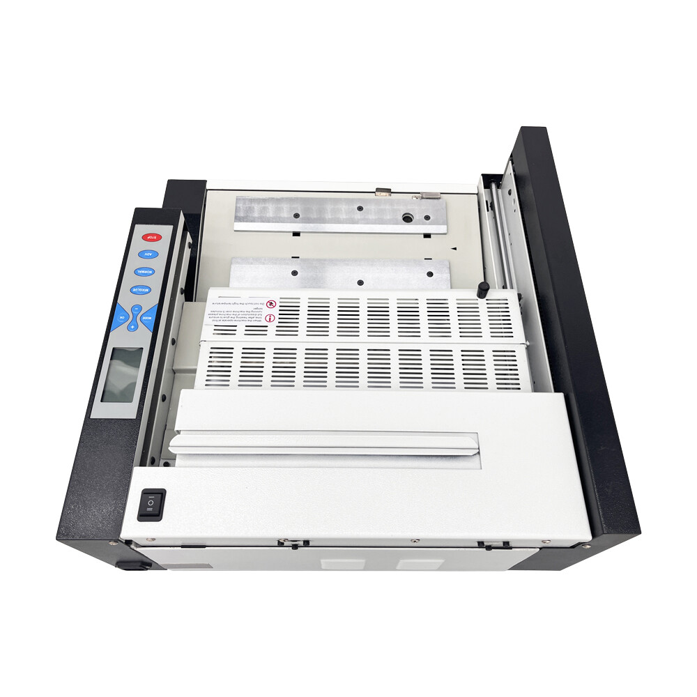 Automatic Paper Binding Machine 13.4" Book Sheet Glue Coating & Binding Machine