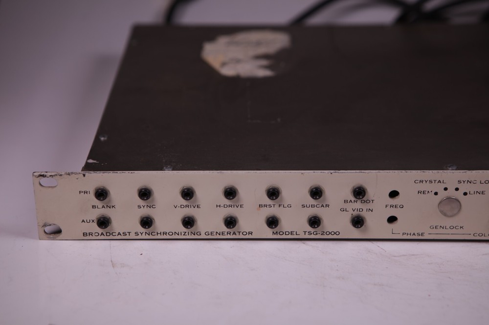 Telemation TSG-2000 Broadcast Synchronizing Generator