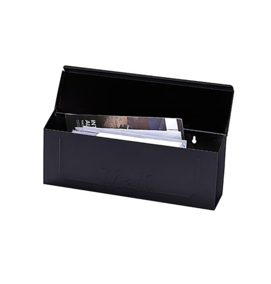 Architectural Mailboxes Wall Mount Mailbox Galvanized Steel Black 15.1" x 6" 🔥
