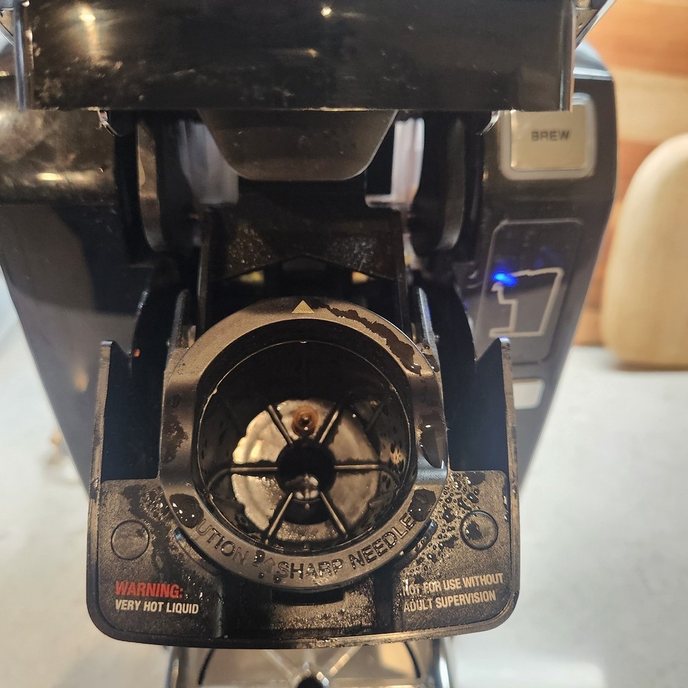 Keurig Black & Silver K-Mini Single Serve Coffee Maker Cleaned and Tested