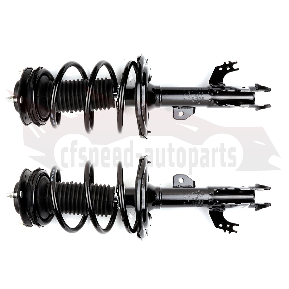 Pair Front Complete Strut & Coil Spring Assembly For Toyota Camry SE 2012-2017