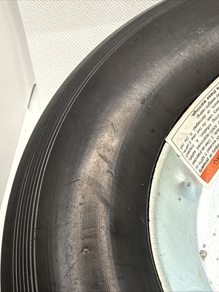 10” Solid Rubber Tire 220lb Load Capacity Item #35459 Haul Master