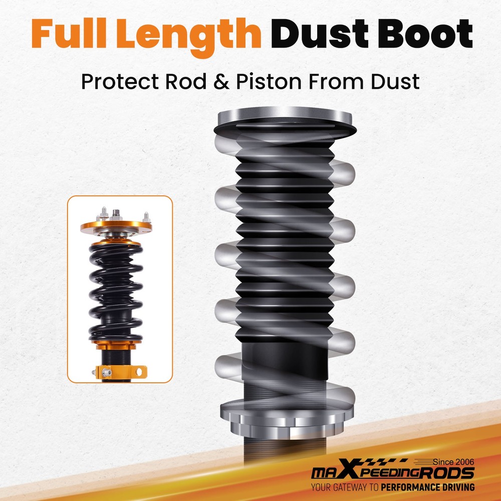 Maxpeedingrods Racing Coilover Suspension Kit For BMW Z4 (E85) 2002-2008