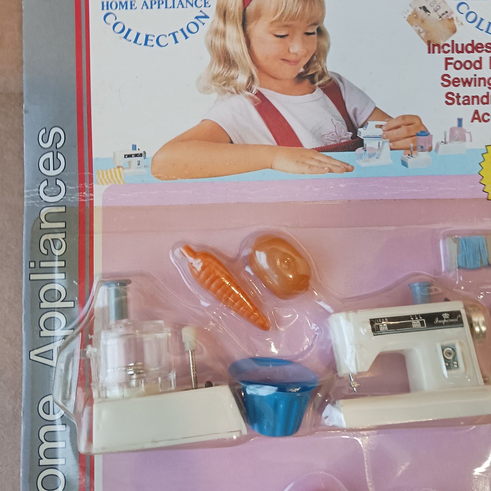 Vintage 1988 NOS Imperial Toy Corp. Mini Wind-Up Home Appliances Collection 6839