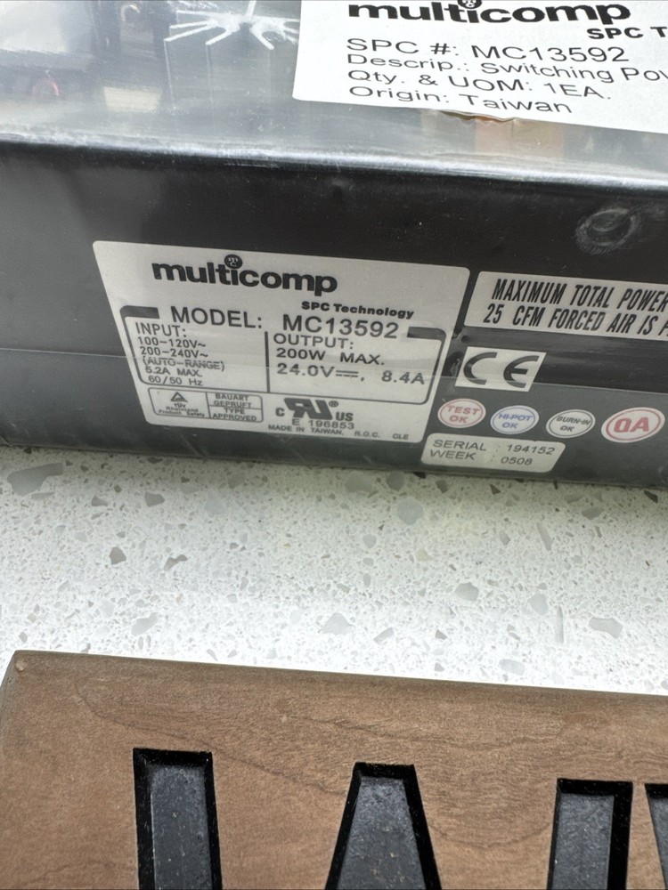 Multicomp Power Supply MC13592 New