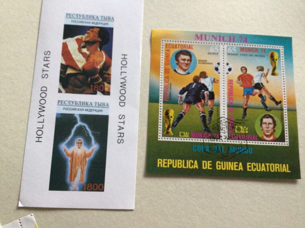 Famous Faces Personalities Stars stamp sheets Ref R49352