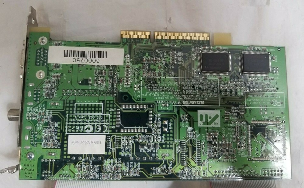 ATI TV TUNER & Video Graphics Card Combination E112956