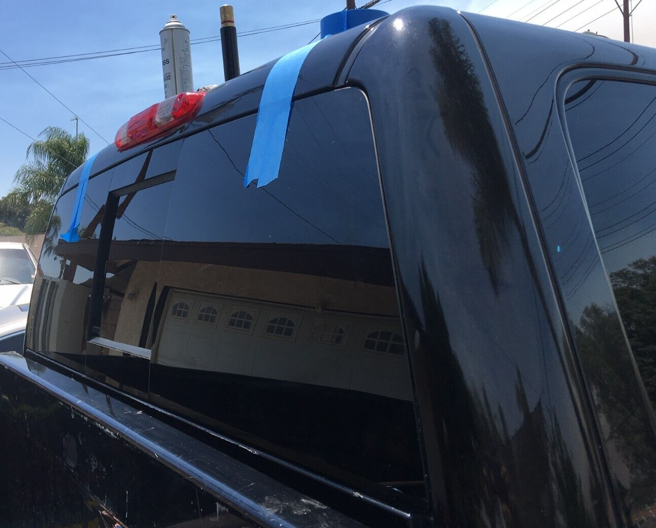 Fit 2015-2019 GMC Sierra 2500 Back Glass POWER Sliding Window Heated w/Regulator