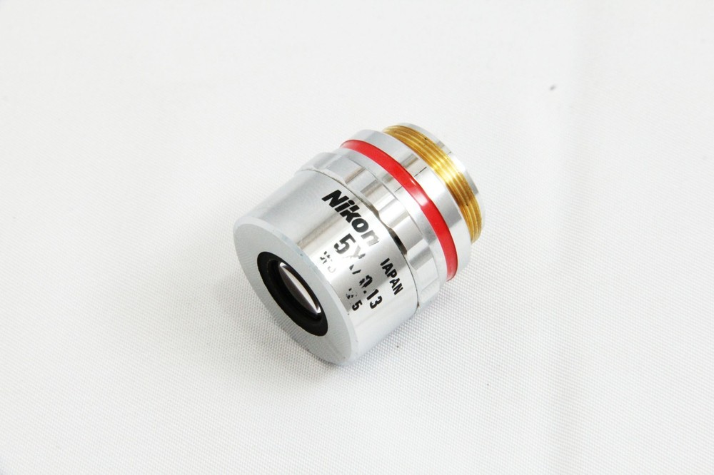 Nikon CF Plan 5x/0.13 ∞/0 EPI WD22.5 Microscope Objective #5548