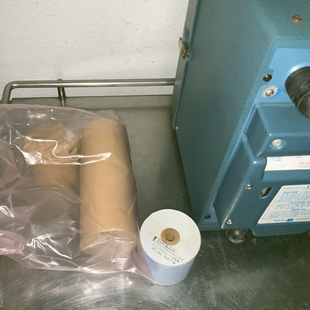 DRANETZ SERIES 606-1 UNIVERSAL DISTURBANCE ANALYZER With Printer