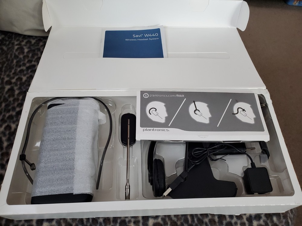 Plantronics W440 SAVI CONVERTIBLE DECT 6 0, NA