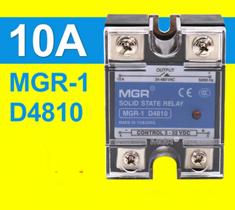 10A~150A MGR-1 single-phase solid state relay SSR DC-AC 4-480VAC/3-32VDC