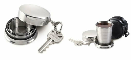 Stainless Steel Travel Folding Cup Portable Retractable Telescopic Collapsible