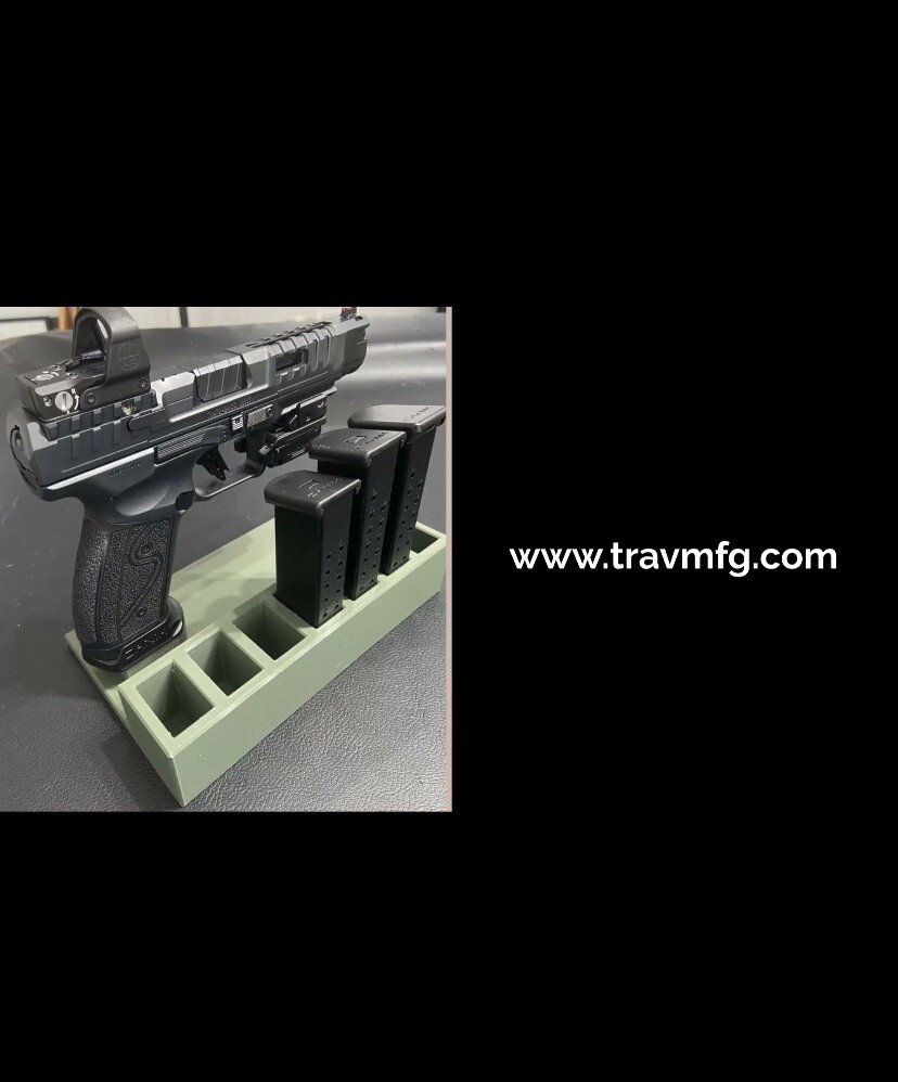 Alpha Foxtrot Romulus 2011 9mm Stand And Magazine Holder Double stack 1911