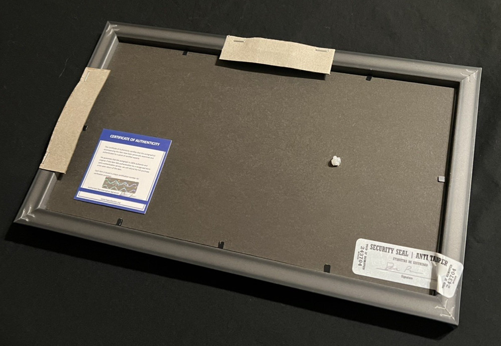 LIL WAYNE "THA CARTER” SIGNED FRAMED AUTOGRAPHED CD COVER *EXACT PROOF w/ COA