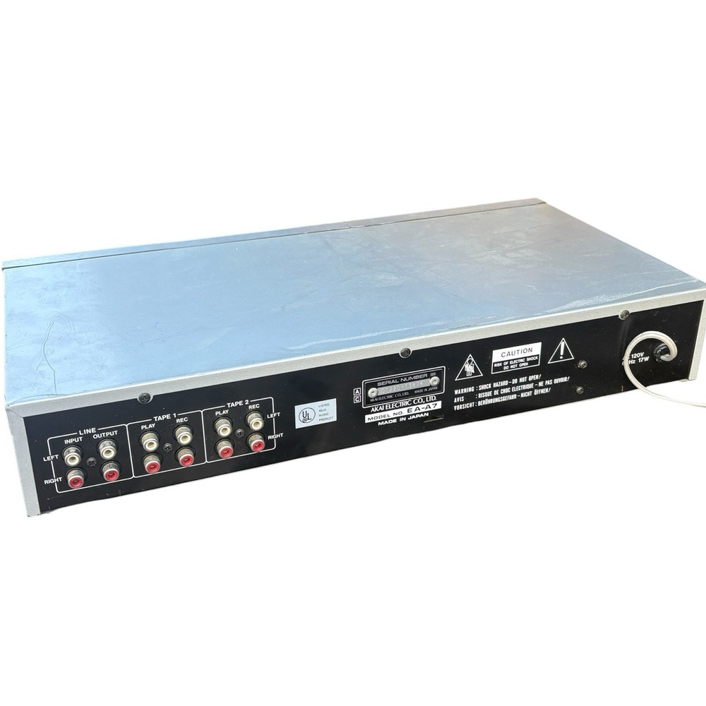 AKAI EA-A7 Computer Graphic Equalizer Vintage UNTESTED
