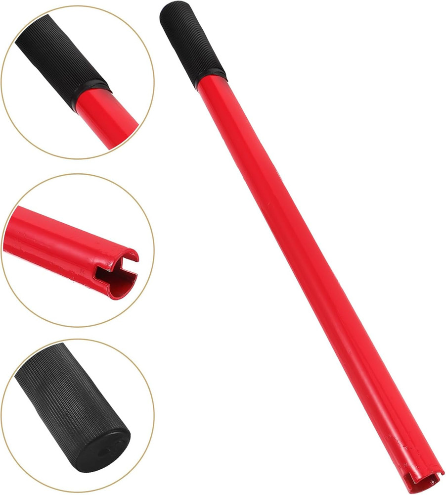 3 Ton Hydraulic Jack Handle Replacement - Red Accessory for Car Jacks